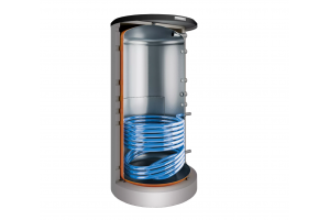 Akumuliacinė talpa Bosch 500 l, BS 500-6 ER C su saulės kolektoriaus šilumokaičiu 7735501079